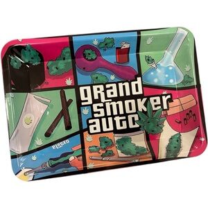 Grand Smoker Auto Metal Rolling Tray
